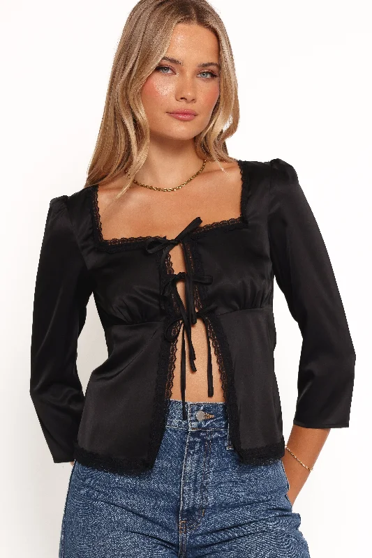 Cadey Top - Black