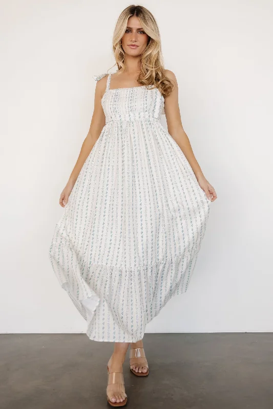 Kennie Maxi Dress | Cream Multi Floral