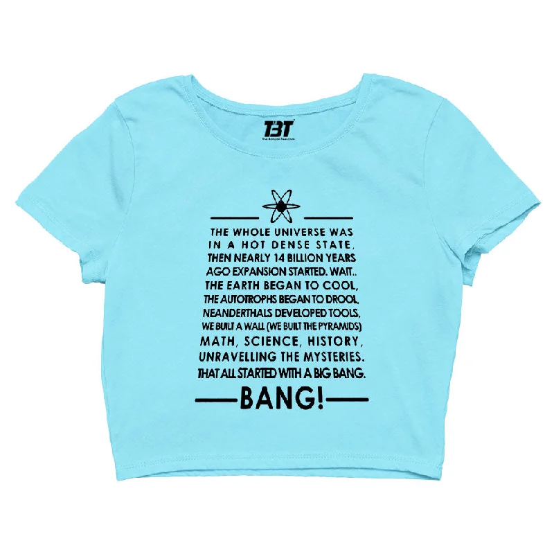 The Big Bang Theory Crop Top - Title Song