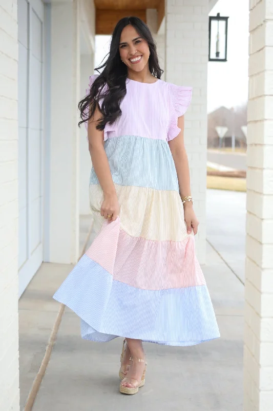 Pastel Daydream Maxi Dress