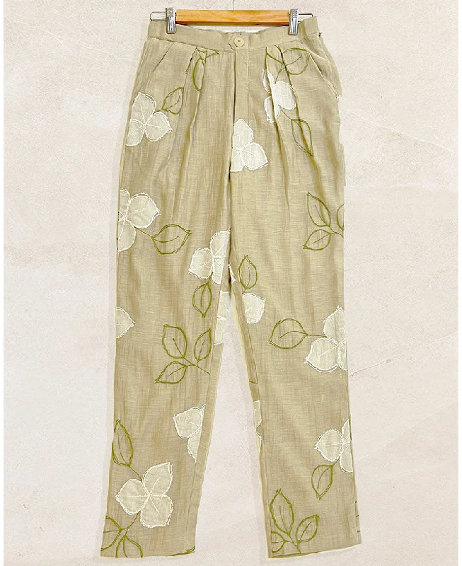 Hazel Appliqué Trousers