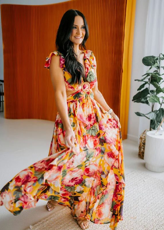 Rosalia Floral Maxi Dress