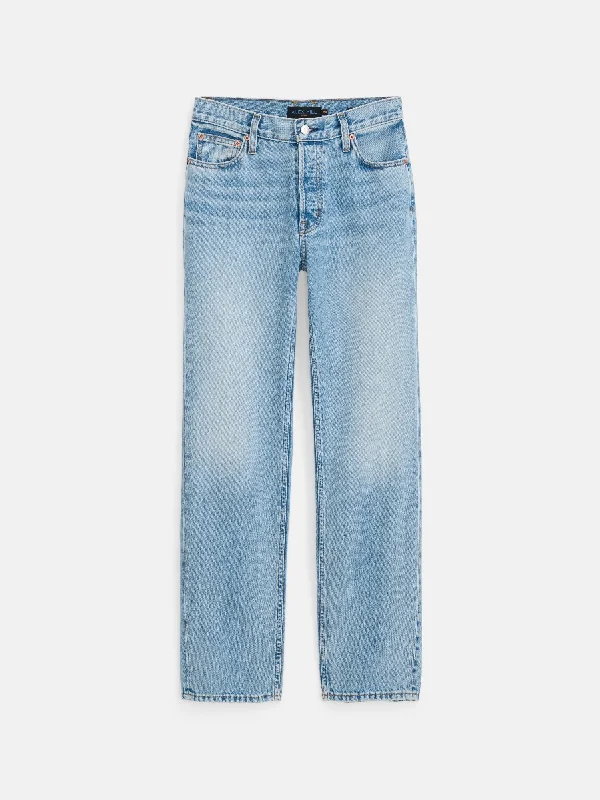 Jane Mid Rise Straight Jean