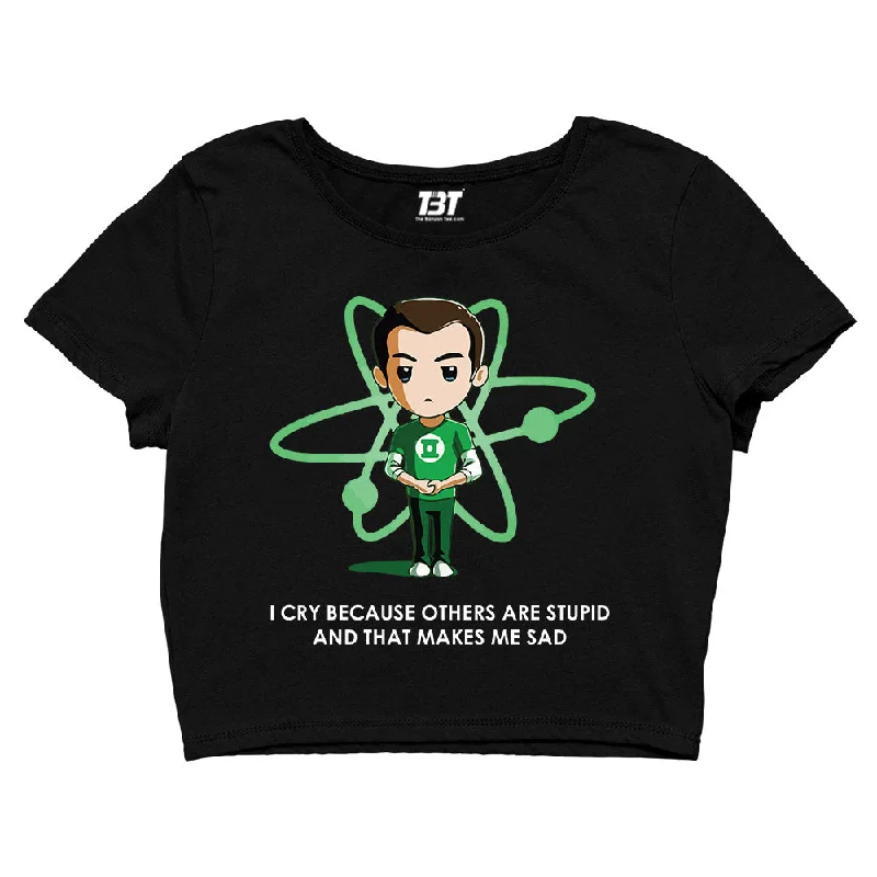 The Big Bang Theory Crop Top - Others Are Stupid