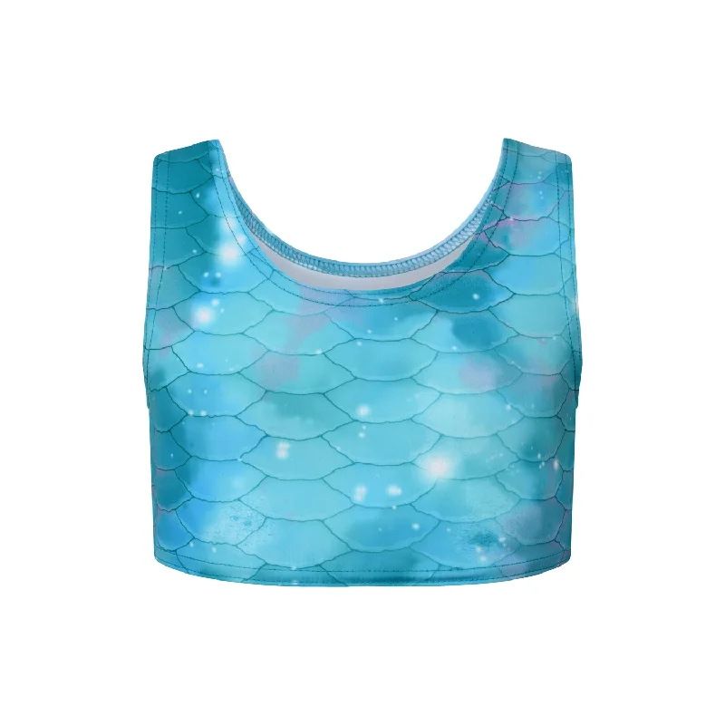 Aqua Daydreamer Crop Top