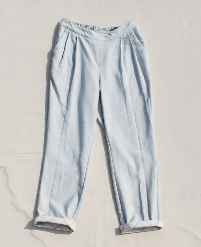 Sky Pleat Pants