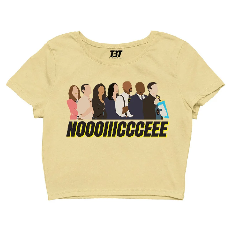 Brooklyn Nine-Nine Crop Top - Noooiiiccceee