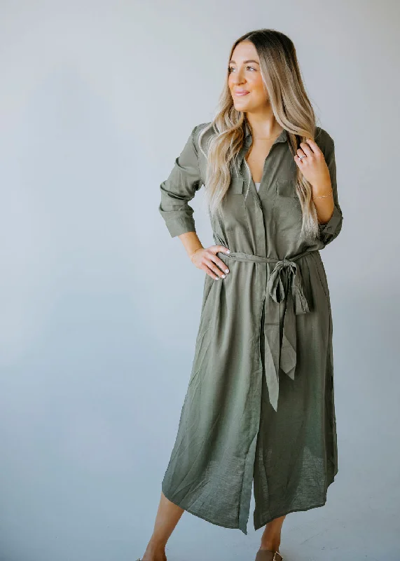 Rhae Linen Maxi Dress